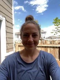Poster for Birthday video from Janine Beckie