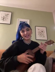 Poster for Birthday video from Rebecca Black