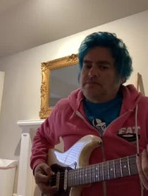 Poster for Birthday video from Fat Mike