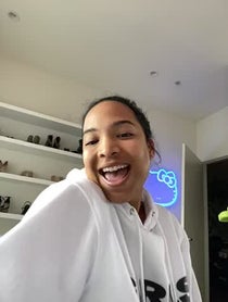 Poster for Birthday video from Aliya Janell