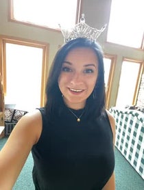 Poster for Birthday video from Miss Minnesota Kathryn Kueppers