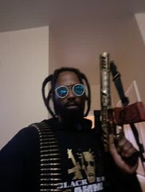 Poster for Announcement video from Black Rambo