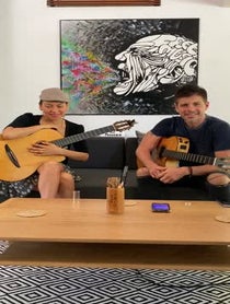 Poster for Give Thanks video from Rodrigo y Gabriela