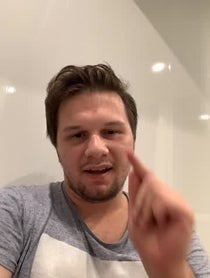 Poster for Pep Talk video from Maxim Kataev