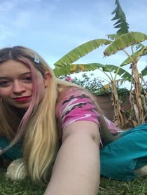 Poster for Birthday video from Melissa Brooks
