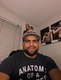 Poster for Birthday video from Kelvin Gastelum
