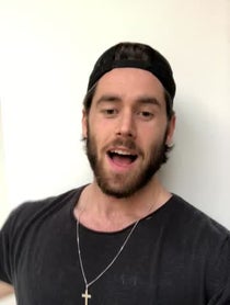 Poster for Wedding shoutout video from Bubba ice