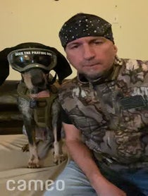 Poster for Intro video video from Dixie The Praying Dog