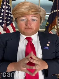 Poster for Intro video video from Tiktok Donald Trump: John Walsh